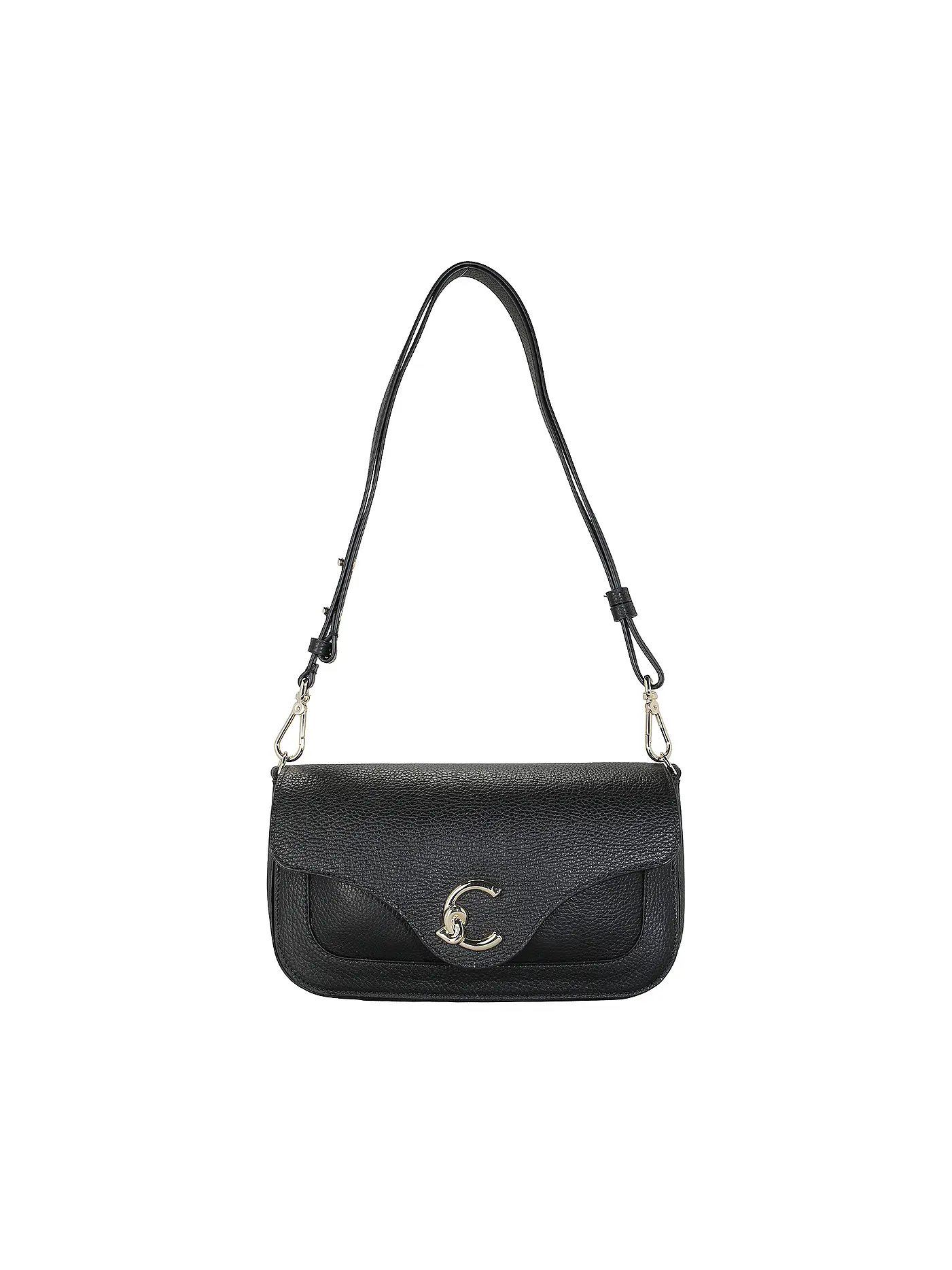 COCCINELLE | Ledertasche - Umhängetasche C-ME | schwarz